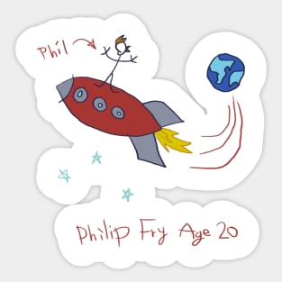 Fry Age 20 Sticker